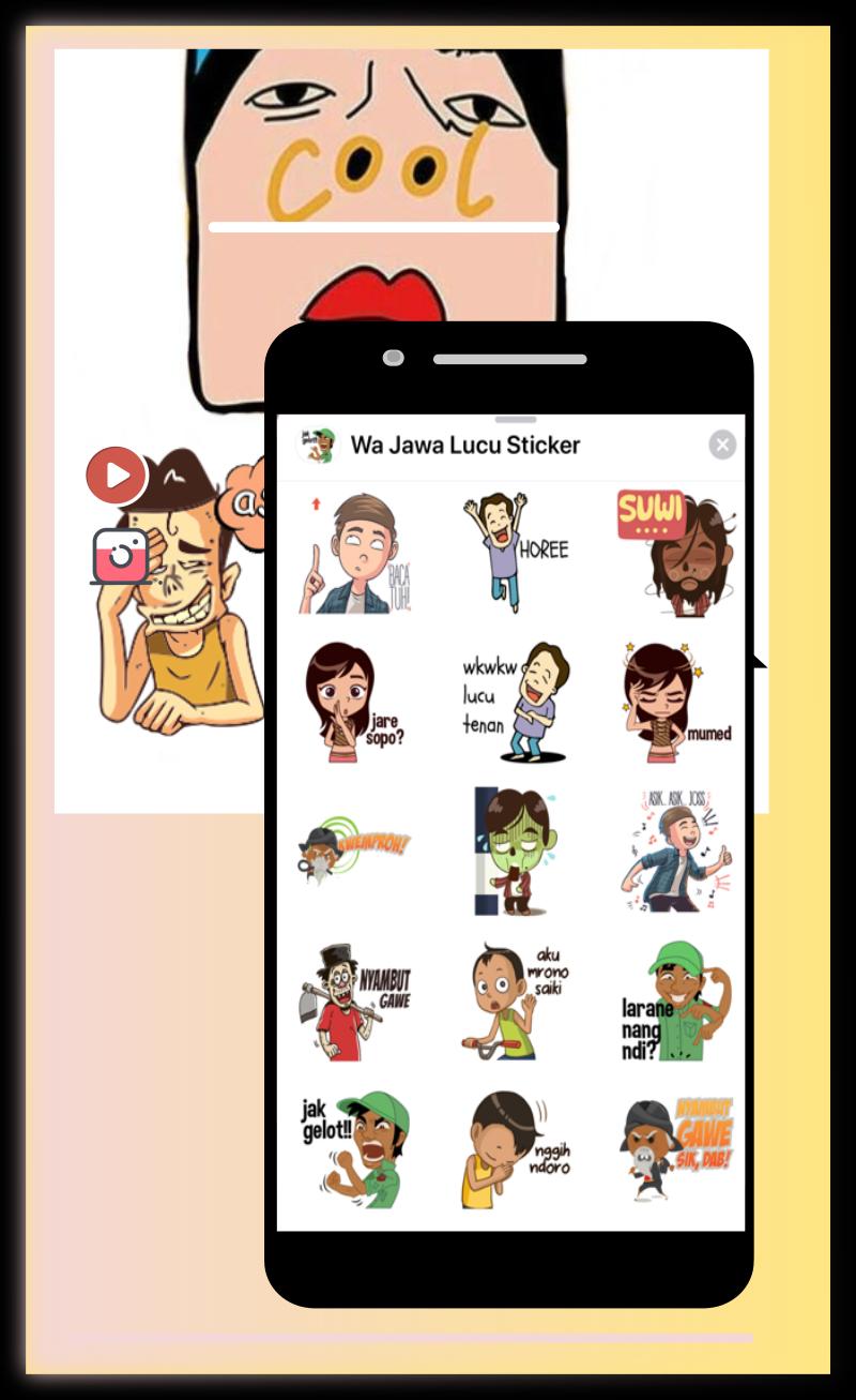Wa Tranparan Dan Sticker Wa Lucu Terbaru For Android Apk Download