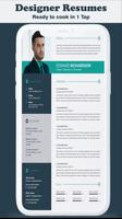 Resume Builder - CV Maker capture d'écran 3