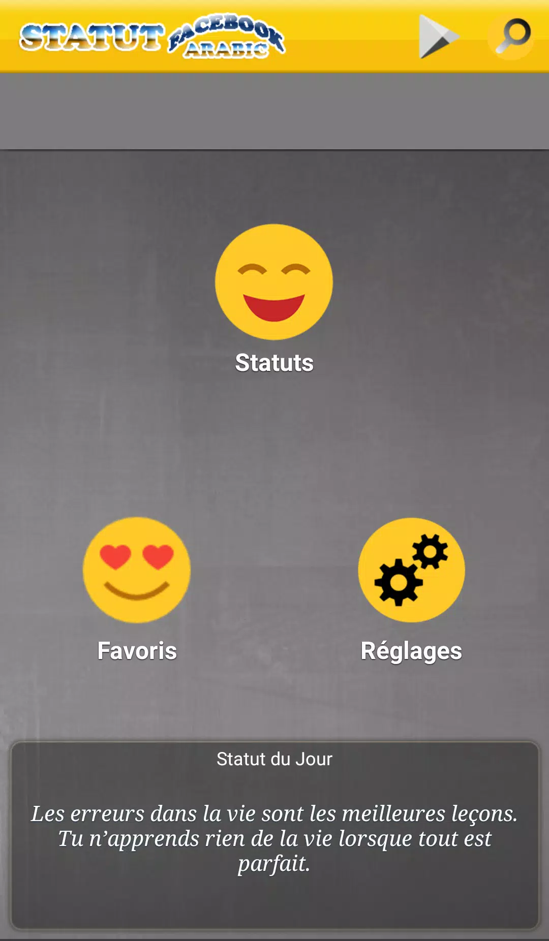 Statut Arabe Maroc Pour Android Telechargez L Apk
