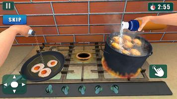 Food Cooking City Simulator 3D Cartaz