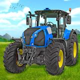 Real Big Tractor Farming Game icono