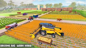 Real Big Tractor Farming Game screenshot 1