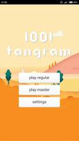 1001 Tangram puzzles game Affiche