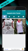 Baseball Shirts Tutorial captura de pantalla 1