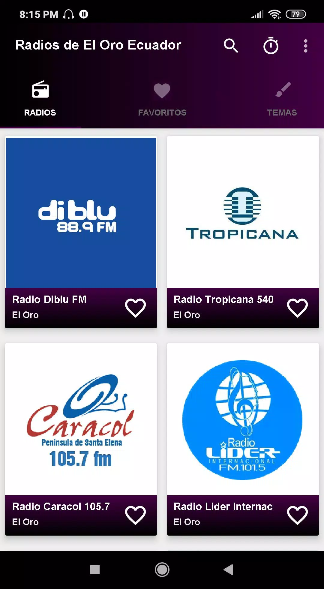 Descarga de APK de Radios de El Oro Ecuador para Android