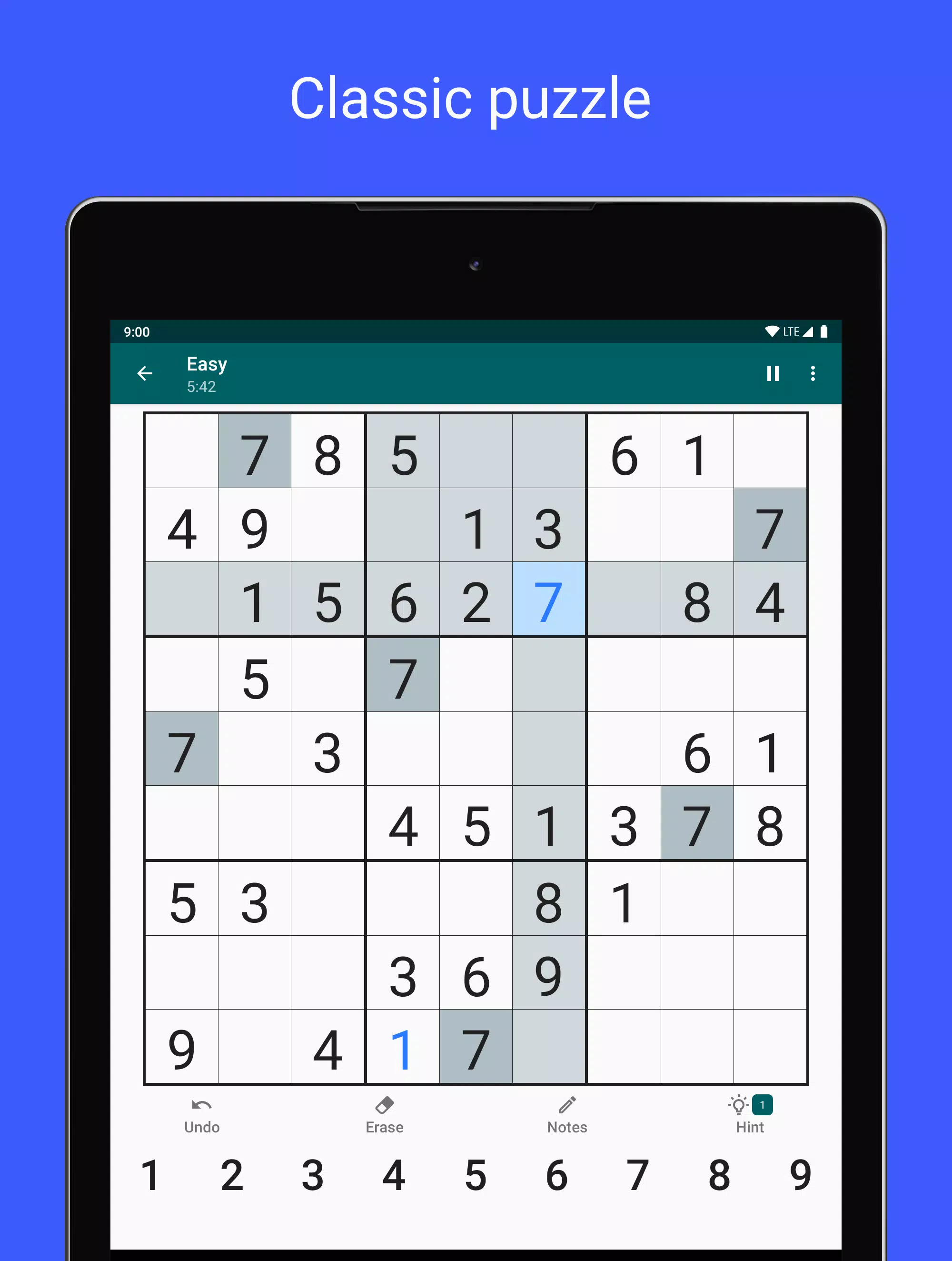 Play Sudoku - Classic Sudoku Puzzle Online for Free on PC & Mobile