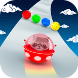 Space Road: color ball game