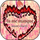 sms tu me manque-mon coeur иконка