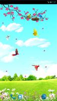 Sky Birds Live Wallpaper Free Poster