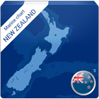 DKW Vaarkaart Nieuw-Zeeland-icoon