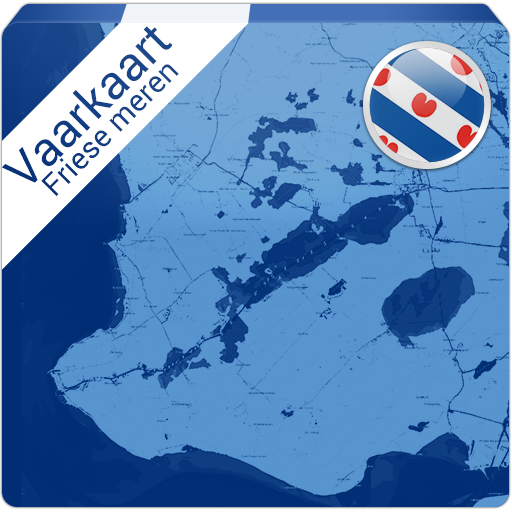 Vaarkaart Friese Meren