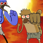 Regular Show Fist punsh biểu tượng