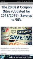 18 Best Coupon Sites for Saving poster