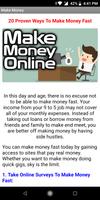 10 Different Ways to Make Money poster