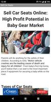 Learn to Sell Car Seats Online Affiche