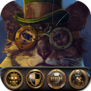 Steampunk Cat Theme APK