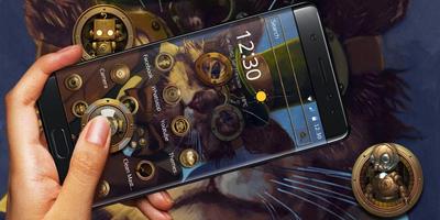 Steampunk Cat Theme screenshot 3
