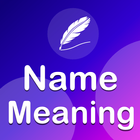 My name meaning - create photo of name icône