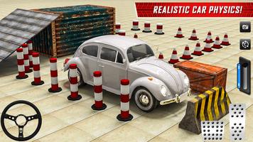 Classic Car Parking постер