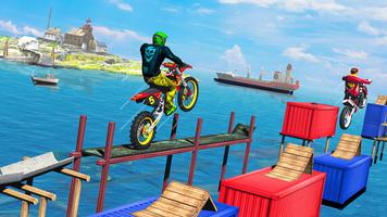 Bike Games: Stunt Racing Games ảnh chụp màn hình 1