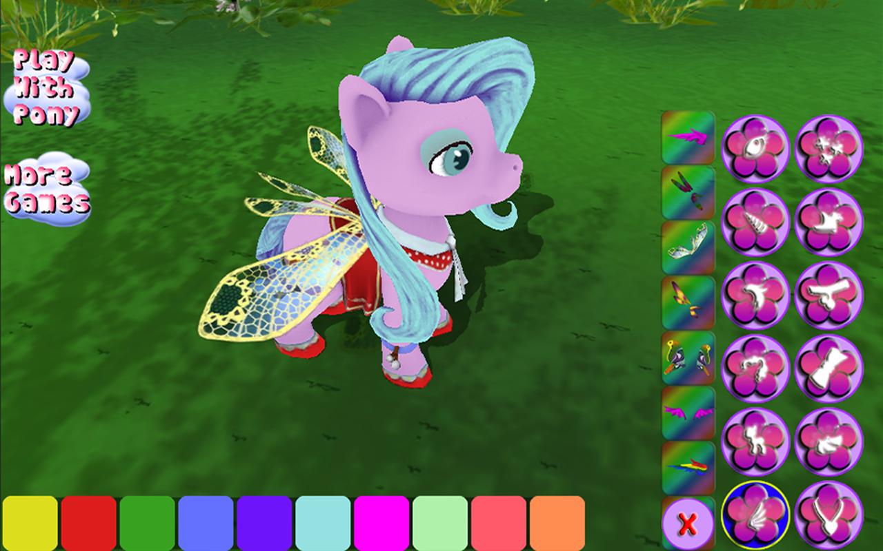 Descarga de APK de Mi Pony Dress Up - juegos para niños pequeños para  Android
