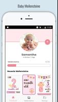 Baby Meilensteine Plakat