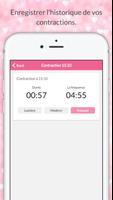 Contraction Timer capture d'écran 2