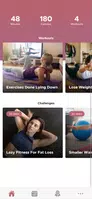 Lazy Workouts - Home Exercises screenshot 1