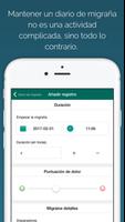 Diario de la migraña captura de pantalla 1