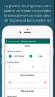 Journal de migraine capture d'écran 1