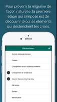 Journal de migraine capture d'écran 2