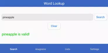 Word Checker (for Scrabble)