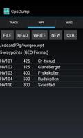 GpsDump screenshot 1