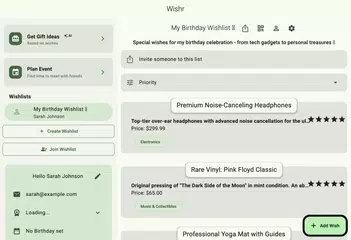 Wishr: Gift Ideas & Wishlist XAPK 下載