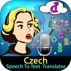 Czech Speech To Text Translator icône