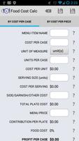 Ajinomoto Food Calc screenshot 1