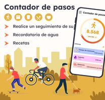 Contador de Pasos: Podómetro Poster