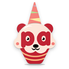 Cake Panda ikona