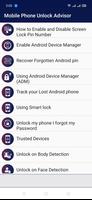 Mobile Password PIN Clear Help 2021 Plakat