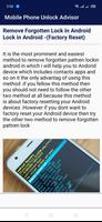 Mobile Password PIN Clear Help 2021 Screenshot 3
