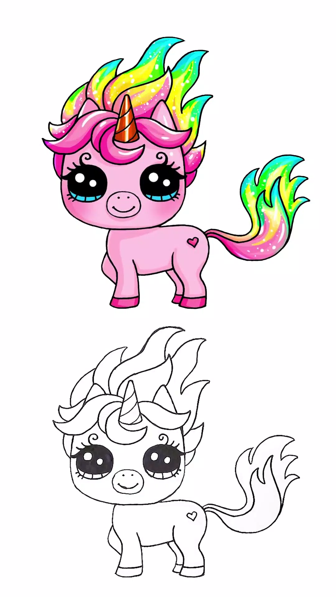 VAMOS DESENHAR UM UNICÓRNIO 🦄, How To Draw Unicorn