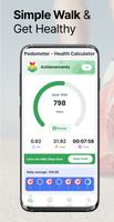 Pedometer - Health Calculator Ekran Görüntüsü 2