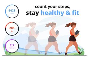 Step Counter plakat