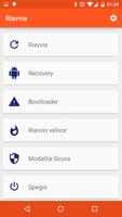 1 Schermata Riavvia (Material design)