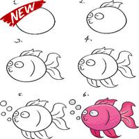 Steps To Draw The Best Fish ภาพหน้าจอ 2