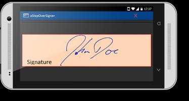 aStepOverSigner capture d'écran 1