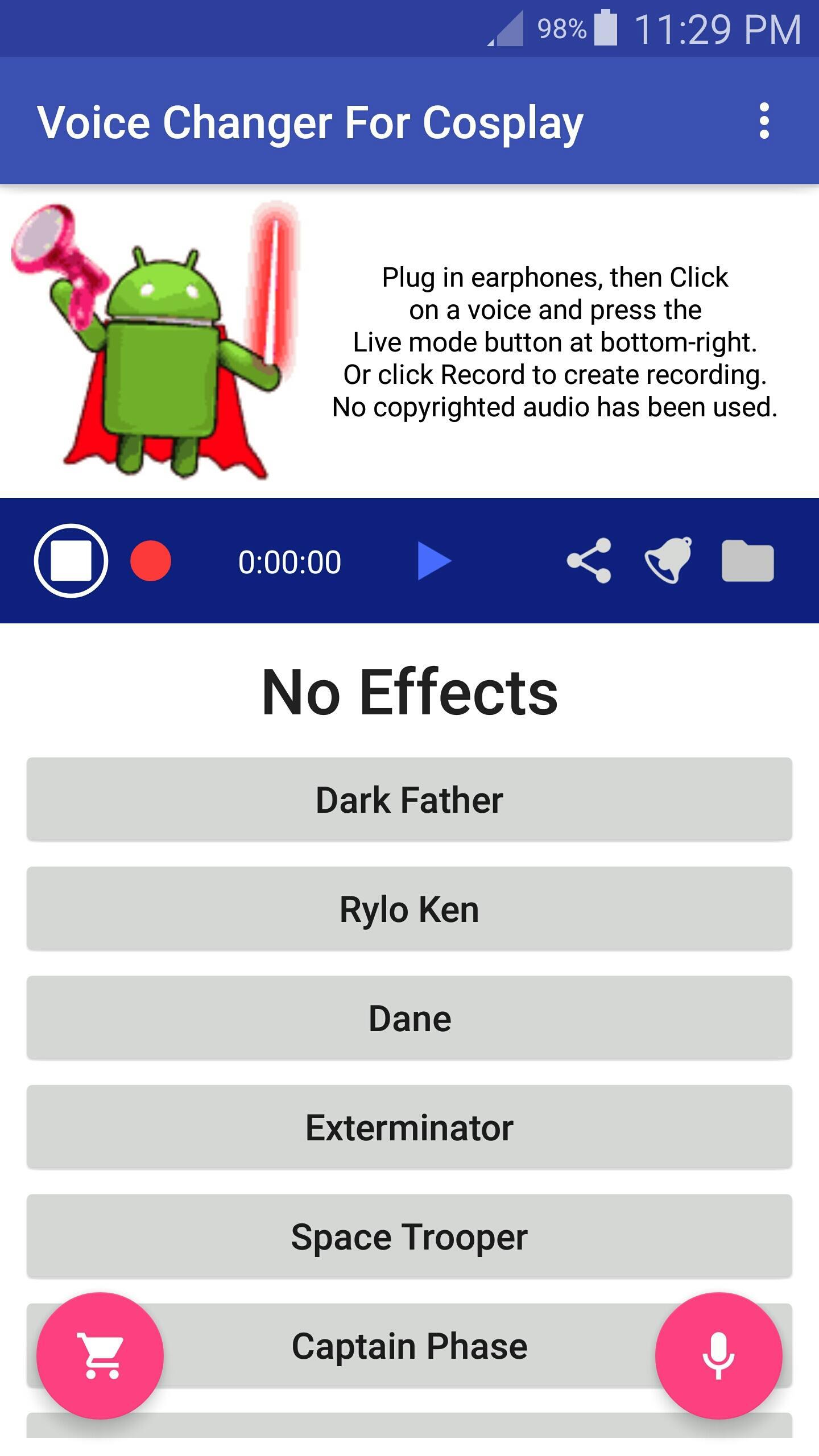 Voice Changer Mic: Cosplay - U Apk For Android Download
