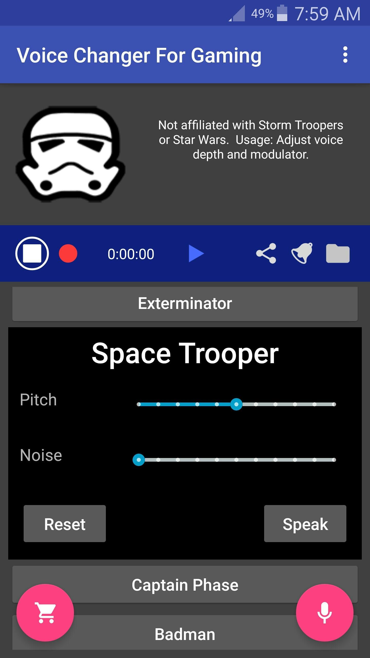 Взломанный Voice Changer