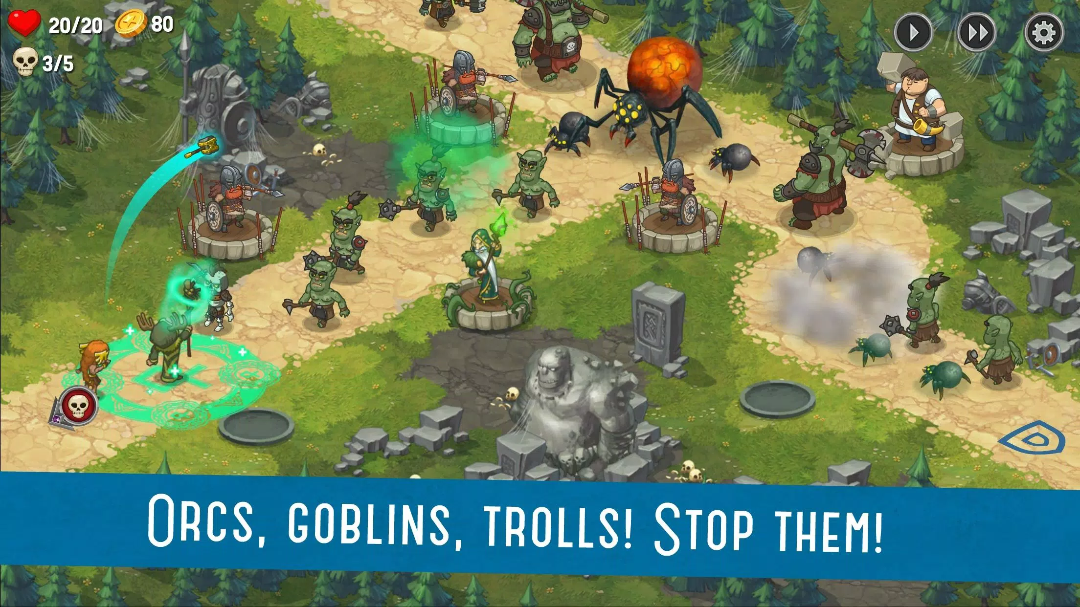 Tower Defense: Orc Army - Free Play & No Download