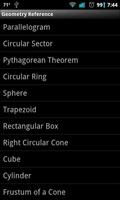 Geometry Reference स्क्रीनशॉट 1